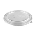 150mm Clear Dome LIDS for Kraft Round Salad Bowl 16/20/26oz 360 Pcs