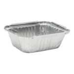 5×4″ 1lb Oblong Foil Containers 1000 Pcs (BASE ONLY)