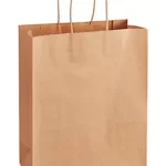 Paper bag with Twisted Handle 10x5x13″ 250 Pcs