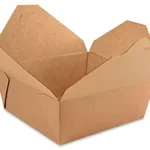Kraft Paper Lunch Box #8 300 Pcs