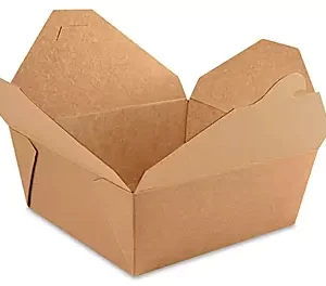 Kraft Paper Lunch Box #8 300 Pcs