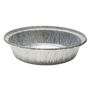 7" Round Foil Containers 500 Pcs (BASE ONLY)