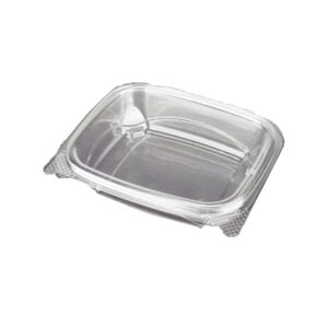 8oz Clear PET Clamshell Containers 200 Pcs