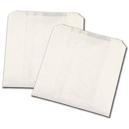 White Greaseproof Sandwich Bag 6×0.75×6.75″ 1000 Pcs
