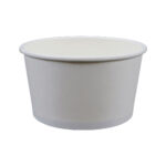 12oz White Paper Soup Cup 500 Pcs (BASE ONLY)