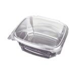 32oz Clear PET Clamshell Containers 200 Pcs