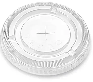 Flat Lids for Clear Cold Cups 98mm 12/16/20/24oz 1000 Pcs