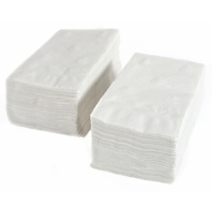 White Dinner Napkins 1/8 Fold 2ply