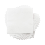 White Lunch Square Napkins
