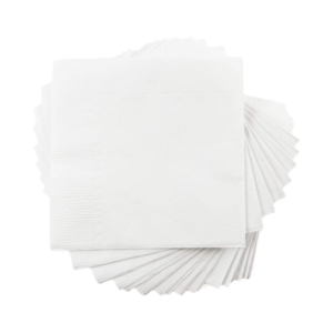 White Lunch Square Napkins