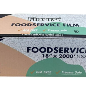 18" Food Wrap Cling Clear Film 2000'
