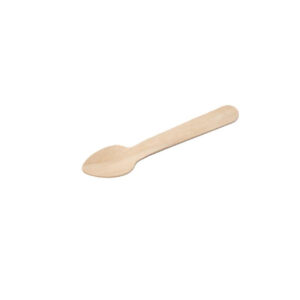 4" Wooden Taster Spoon