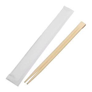 Paper Wrapped 9" Bamboo Chopsticks