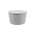 4oz White Paper Soup Cup 1000 Pcs (BASE ONLY)