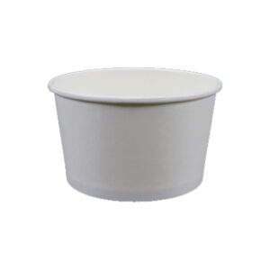 5oz White Paper Soup Cup 1000 Pcs (BASE ONLY)