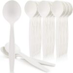 Heavy Duty Cornstarch Soup Spoon