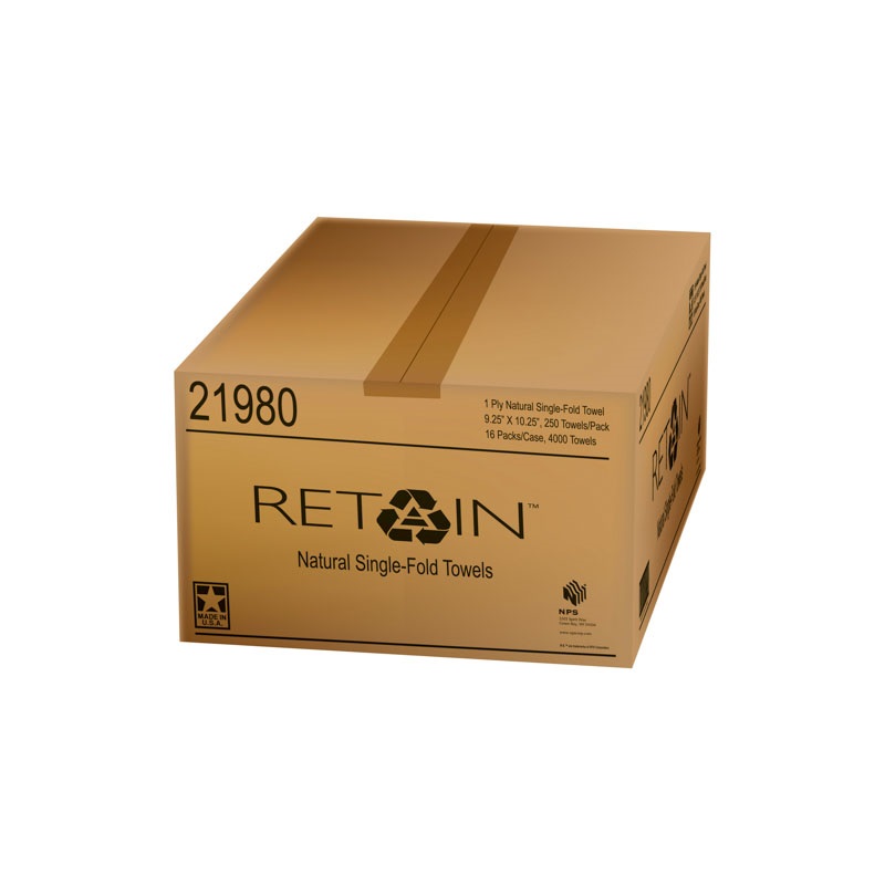 Brown Single Fold Paper Towel (16×250)